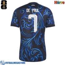 Fotballdrakt Herre Argentina Rodrigo De Paul #7 Bortedrakt VM 2026 Kortermet